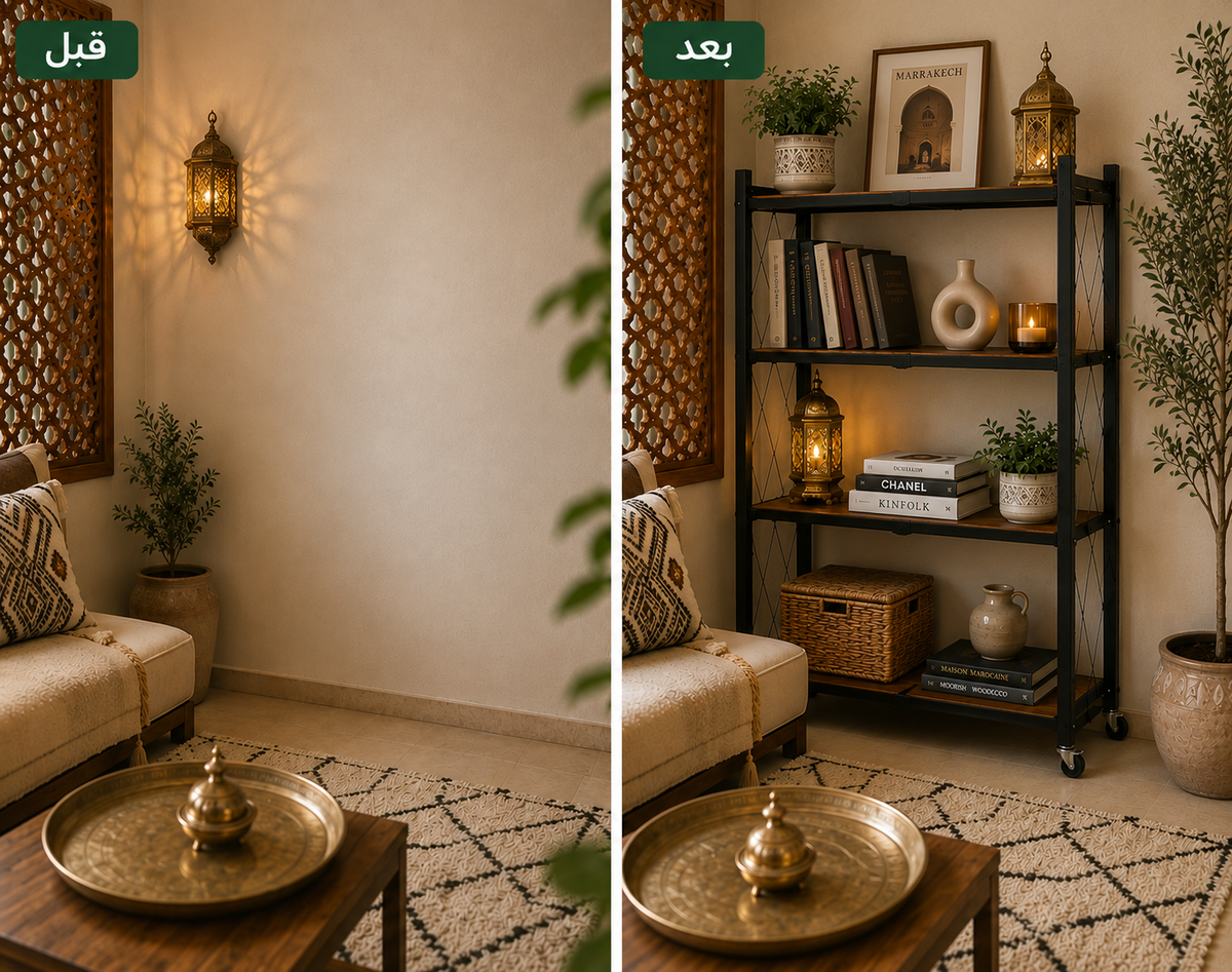 تنظيم المنزل باستعمال رف ZAZ DARI